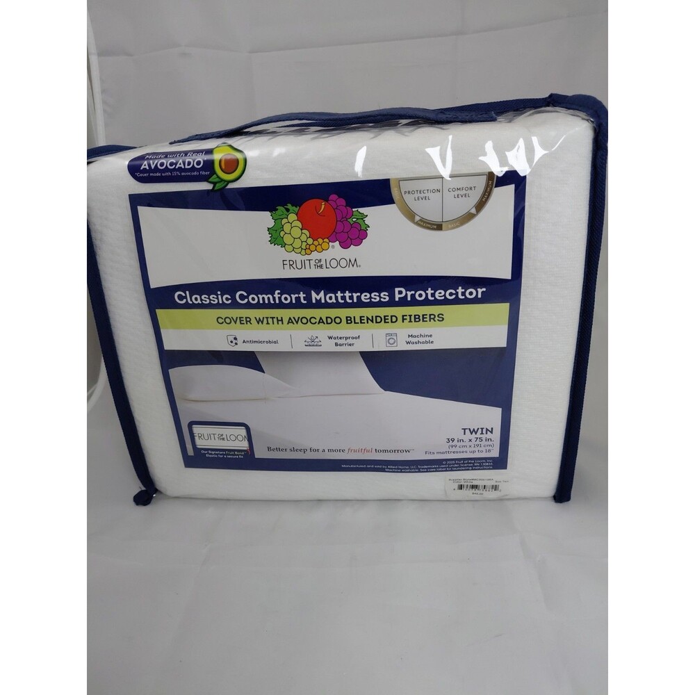 Fruit Of The Loom Mattress Protector Twin